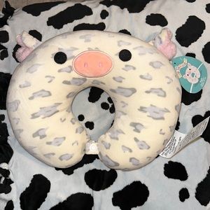 Rosie the pig squishmallow neck pillow